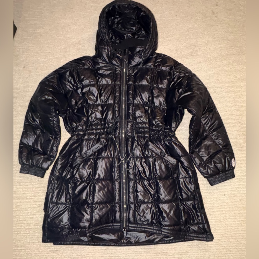 NEW Free People x FP Movement Patricia Packable Puffer Jacket in Shiny Black - Picture 10 of 16